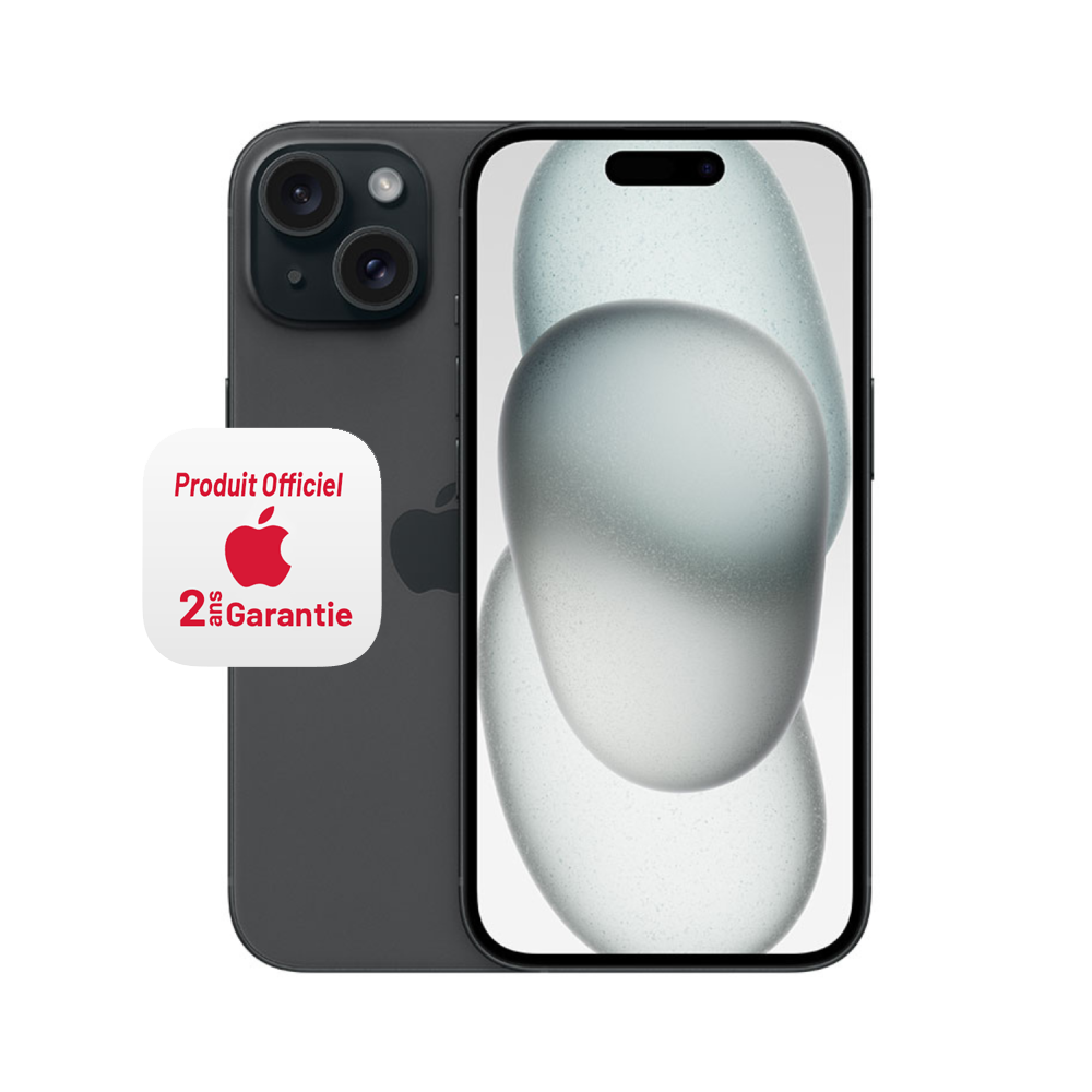 iPhone 15 5G 128 Go Noir