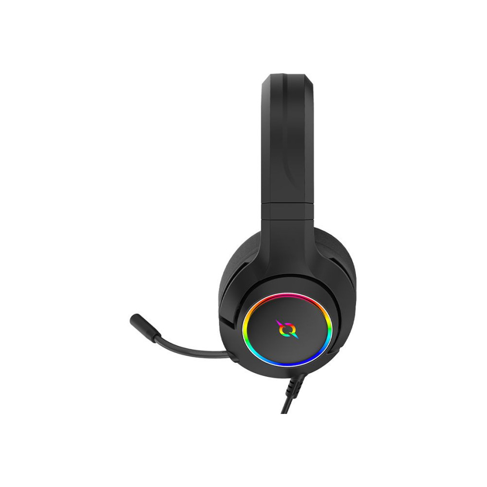 MICRO CASQUE GAMER FILAIRE AQIRYS VEGA RGB / NOIR