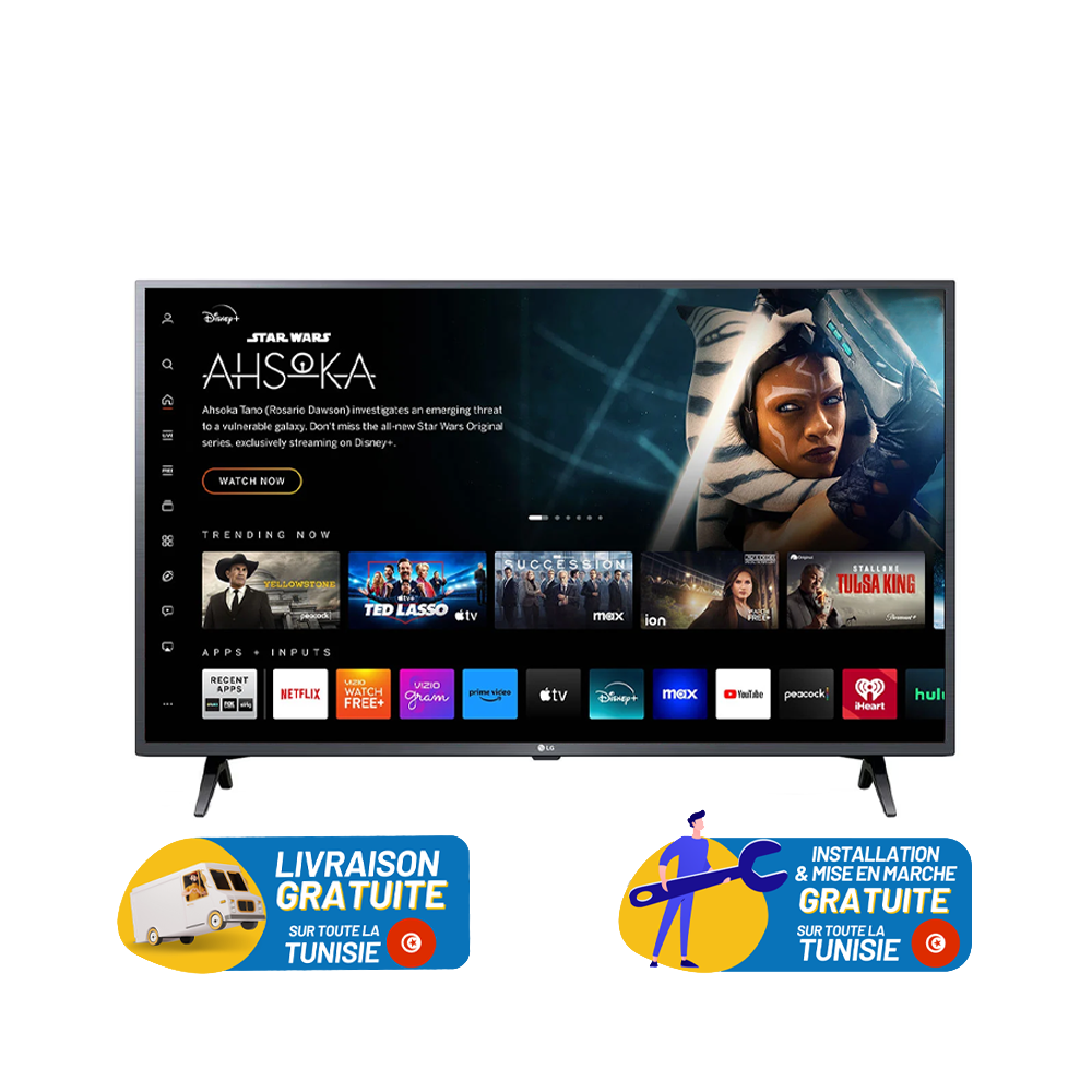 TELEVISEUR LG 43" LED FULL HD SMART TV / 43LM6370PVA