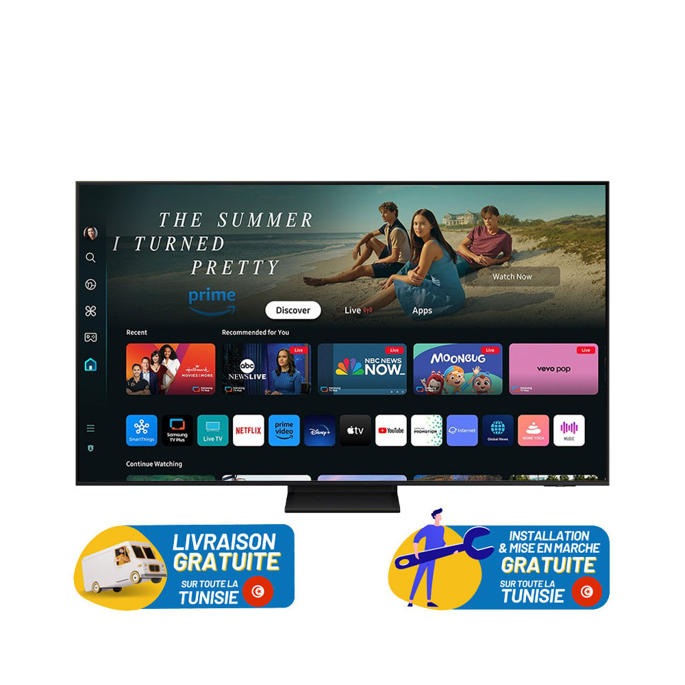 TV Samsung 55" NEO QLED 4K Smart TV / 2025 / QA55QN70FAU