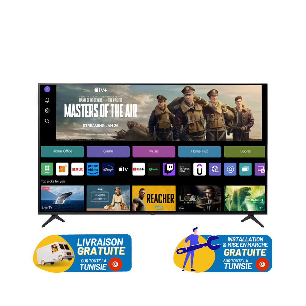 Téléviseur LG 43'' AI UA85 4K UHD Smart / 43UA85006LA